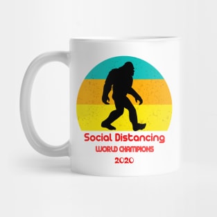 Social Distancing World Champions Mug